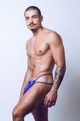 Mob Open Lace Thong